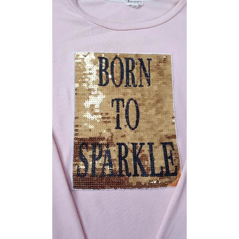 Ten Sixty Sherman Girls Born To Sparkle Sequin Tunic XL